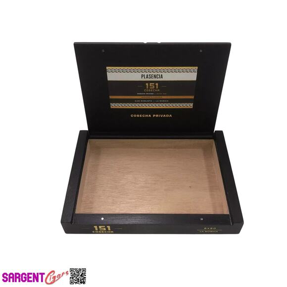 Plasencia 151 La Musica Empty Wooden Cigar Box 9x6.5x1.25 - Picture 6 of 6